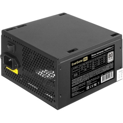 Блок питания 450W EXEGATE 80 PLUS® 450PPH-LT EX292150RUS
