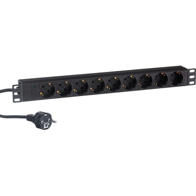 Блок розеток EXEGATE SERVERPRO PDU-19H904 AL-9S-EU2.5